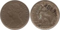 Großbritannien Farthing (1/4 Penny) Victoria, 1837 - 1901, aus alter Sammlung -