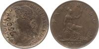 Großbritannien Farthing (1/4 Penny) Victoria, 1837 - 1901, aus alter Sammlung -