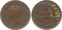 Großbritannien 1/2 Farthing Victoria, 1837 - 1901, aus alter Sammlung -