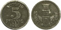  1920 Warendorf - Eisen 1920 (Funck 575.3) 5 Pfennig 1920 vz 75,00 EUR  Excl. 7,30 EUR Verzending