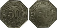 o.j Wissing - Zink ohne Jahr (Funck 603.3) 50 Pfennig vz 35,00 EUR  Excl. 7,30 EUR Verzending