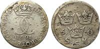 Schweden 5 Öre 1 1691 Karl XI. 1660-1697 -