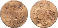 1/2 Pfennig Würzburg Bistum - Franz Ludwig von Erthal -