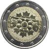 Frankreich 2 Euro Gedenkmünze 2018 Kornblume -
