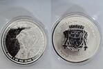 Kongo 5000 Francs 1oz 999 Silber Gorilla -
