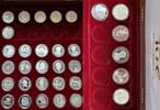 25 x 10 Euro Sammlung Silber 625 Automobil - Cranach 26 verschiedene Typen -