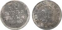 1/48 Taler 1864 A Mecklenburg-Schwerin Friedrich Franz II. -