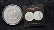 Südafrika 1 Krügerrand 2020 1 oz Unze Silber Springbock Privy Deutsche Einheit -