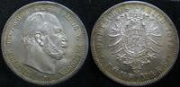  1875 B 5 Mark Preussen Wilhelm I Jaeger 97 vorz&uuml;glich / fast pr&auml;gefrisch 495,00 EUR  Excl. 7,30 EUR Verzending