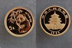 China 5 Yuan Panda 1/20 Unze Gold -