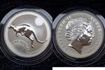 Australien 1 Dollar Känguruh unze Silber -