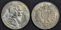 3 Mark Sachsen Weimar 1915 100 Jahre Großherzogtum -