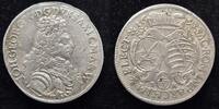 Sachsen 2/3 Taler Dresden 1693 Johann Georg IV -