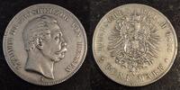  1876 5 Mark Hessen ss 250,00 EUR  Excl. 7,30 EUR Verzending