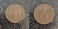  1936 E Drittes Reich 1 Reichspfennig 1936 E Jaeger 361 ss-vz 80,00 EUR  Excl. 7,30 EUR Verzending