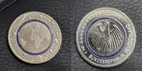  5 Euro Blauer Planet Archivfoto  2016 G Bankfrisch