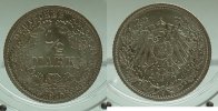  1915 F 1/2 Mark f.st 12,50 EUR  Excl. 5,50 EUR Verzending
