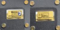   GOLD 1/500 unze 999 100 Mark DDR Geldschein / Banknote  16,50 EUR  Excl. 5,50 EUR Verzending