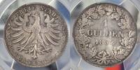  1852 Frankfurt Gulden PCGS MS65 895,00 EUR  Excl. 15,00 EUR Verzending