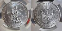 GERMANY 3 Mark 1930A 3 Mark Vogelweide NGC MS 63 190,00 EUR  Excl. 7,30 EUR Verzending