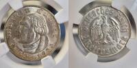 GERMANY 2 Mark 1933D 2 Mark Luther NGC MS 63 135,00 EUR  Excl. 7,30 EUR Verzending