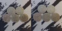  1910-1912 A 5 x 25 Pfennig - Lot SS 30,00 EUR  Excl. 7,30 EUR Verzending