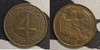  1932 E 4 Reichspfennig SS 7,50 EUR  Excl. 5,50 EUR Verzending