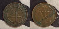  1932 F 4 Reichspfennig SS 5,00 EUR  Excl. 5,50 EUR Verzending