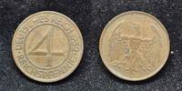  1932 A 4 Reichspfennig SS 5,50 EUR  Excl. 5,50 EUR Verzending