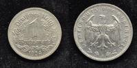  1934 A 1 Reichsmark vz 6,50 EUR  Excl. 5,50 EUR Verzending