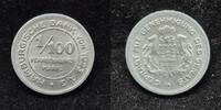  1923 1/100 Verechnungsmarke Hamburg vz 5,00 EUR  Excl. 5,50 EUR Verzending