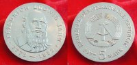  1977 5 Mark Jahn ST 24,50 EUR  Excl. 5,50 EUR Verzending