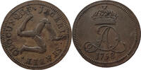 Isle of Man 1/2 Penny George II. (1727 - 1760) -
