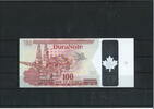 Kanada 100 Duranote Testbanknote - Sehr selten -