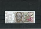 Argentinien 5 Australes Banknote / Geldschein -