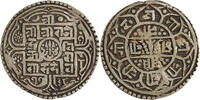 Nepal 1 Mohar Nepal Mohar SE 1738 / 1816 AD Rajendra Bikram 1816-1847 -