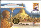 Myammar 10 Pya - im Numisbrief - -