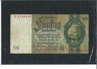 Deutschland 50 Reichsmark Serie F -