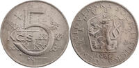 Tschechoslowakei 5 Korun 1968 Kursmünze ss-vz 2,50 EUR  plus 9,50 EUR verzending