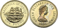 Jersey 1 Pound Schiffe - Segelschiff Percy Douglas -