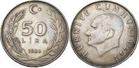 Türkei 50 Lira Kursmünze -