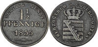 Sachsen-Coburg-Gotha 1 1/2 Pfennige Ernst I. (1826-1844) -