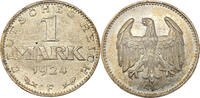 Weimarer Republik 1 Reichsmark Kursmünze -