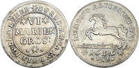 Braunschweig-Wolfenbüttel 6 Mariengroschen Rudolf August und Anton Ulrich 1685-1704 -