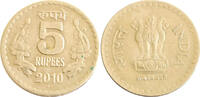 Indien 5 Rupien Kursmünze -