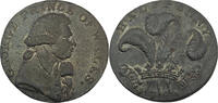 England 1/2 Penny Token Büste von Georg, Prinz von Wales, rechts mit Umschrift. -