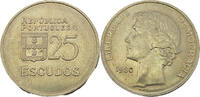 Portugal 25 Escudos Umlaufmünze -
