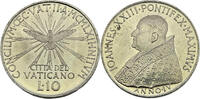 Vatikan 10 Lire Papst Johannes XXIII. (1959 - 1962) - Zweites Vatikanisches Konzil -