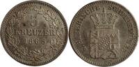 Deutschland 3 Kreuzer Bayern 3 Kreuzer 1865 Ludwig II. 1864-1886 -