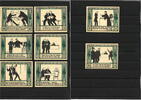 Deutschland 8 x 50 Pfennig Notgeldscheine der Stadt Mülsen -